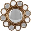 Clayre & Eef 62S285 Espejo Ø 45x2 cm Color oro