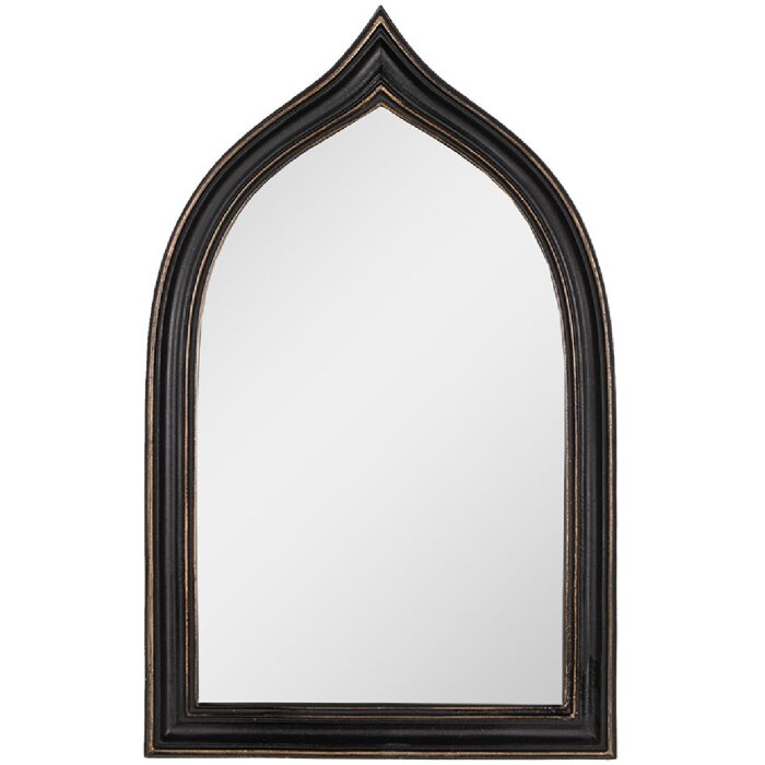 Clayre & Eef 62S287 Espejo 17x2x26 cm Marrón Negro