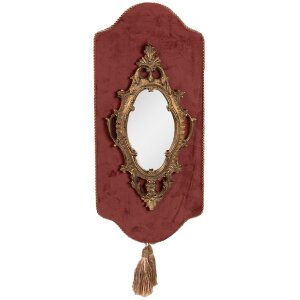 Clayre & Eef 62S293 Espejo 20x3x44 cm Color oro rosa