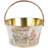 Clayre & Eef 6BL0107 Cesta Ø 19x10 cm Blanco
