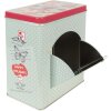 Lata de metal Clayre & Eef 6BL0125 Verde 16x10x18 cm