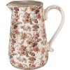 Clayre & Eef 6CE1651L Jarra Decoración 21x15x23 cm Beige Rosa
