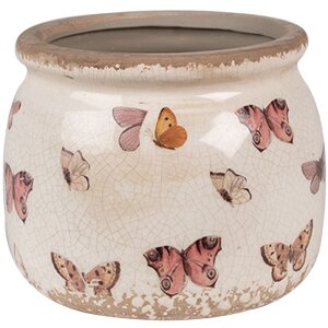 Clayre & Eef 6CE1662S Maceta decorativa Ø...