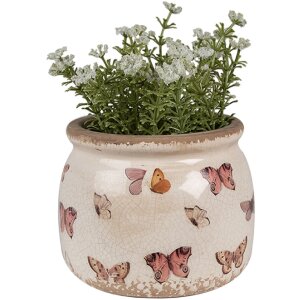 Clayre & Eef 6CE1662S Maceta decorativa Ø...