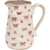 Clayre & Eef 6CE1663L Jarra Decoración 21x15x23 cm Beige Rosa