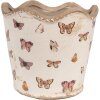 Clayre & Eef 6CE1664M Maceta decorativa Ø 16x15 cm Beige Rosa