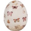 Clayre & Eef 6CE1667M Decoración Huevo Ø 10x12 cm Beige Rosa