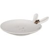 Clayre & Eef 6CE1676 Plato pequeño 19x15x5 cm Blanco