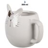 Clayre & Eef 6CE1677 Taza 13x10x11 cm / 350 ml Blanco