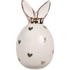 Clayre & Eef 6CE1678 Decoración Huevo Blanco Ø 5x9 cm