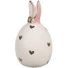 Clayre & Eef 6CE1678 Decoración Huevo Blanco Ø 5x9 cm
