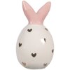 Clayre & Eef 6CE1678 Decoración Huevo Blanco Ø 5x9 cm