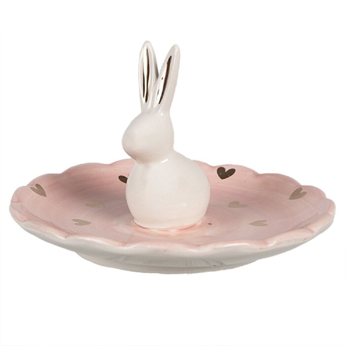Clayre & Eef 6CE1681 Bol Ø 14x9 cm Rosa