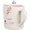 Clayre & Eef 6CE1682 Taza 12x8x10 cm / 300 ml Blanco