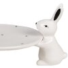 Clayre & Eef 6CE1692 Bol 24x23x12 cm Blanco Negro