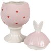 Clayre & Eef 6CE1696 Maceta Ø 13x25 cm Rosa