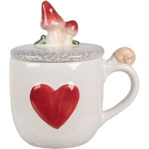 Clayre & Eef 6CE1702 Taza 14x10x9 /15 cm / 400 ml...