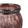 Clayre & Eef 6GL4378 Portacandelitas Rosa Ø 7x6 cm Diseño Elegante