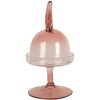 Clayre & Eef 6GL4385 Jarra de vidrio rosa Ø 12x23 cm - Presentación elegante