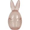 Clayre & Eef 6GL4389 Tarro Tapa Rosa Ø 8x17 cm