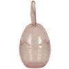 Clayre & Eef 6GL4389 Tarro Tapa Rosa Ø 8x17 cm