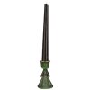 Clayre & Eef 6GL4396GR Candelero Ø 6x10 cm Verde