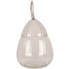 Clayre & Eef 6GL4397 Tarro con tapa Ø 20x34 cm Transparente