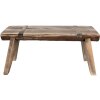 Clayre & Eef 6H2313 Mesa para Plantas Marrón 38x17x17 cm Diseño Elegante