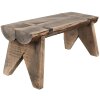 Clayre & Eef 6H2313 Mesa para Plantas Marrón 38x17x17 cm Diseño Elegante