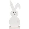 Clayre & Eef 6H2326 Conejo Decorativo Blanco 10x5x26 cm