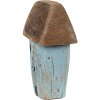 Clayre & Eef 6H2338 Decoración para la casa 6x4x10 cm Azul Marrón