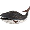 Clayre & Eef 6H2349 Ballena decorativa 36x15x23 cm Negro Blanco