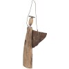 Clayre & Eef 6H2351 Ángel Decoración Marrón 18x2x14/18 cm