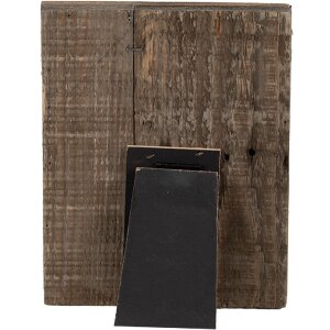 Clayre & Eef 6H2358 Marco de fotos con pinza Marrón 16x3x21 cm