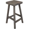 Clayre & Eef 6H2360 Mesa para plantas marrón 30x30x58 cm