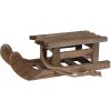 Clayre & Eef 6H2371S Trineo Decoración 30x11x10 cm Marrón
