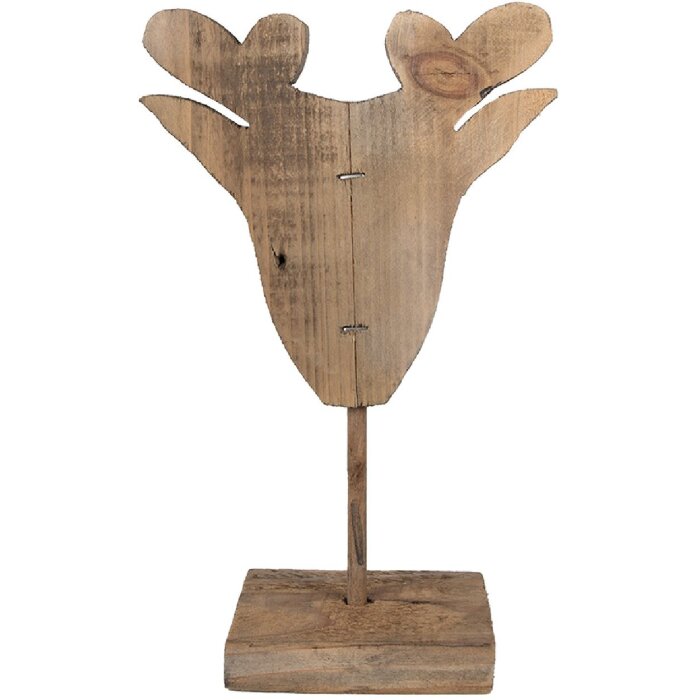 Clayre & Eef 6H2375 Decoración Reno 16x8x25 cm Marrón