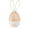 Clayre & Eef 6H2382 Conejo decorativo marrón Ø 6x14 cm