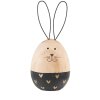 Clayre & Eef 6H2383 Conejo decorativo marrón Ø 6x14 cm