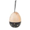 Clayre & Eef 6H2383 Conejo decorativo marrón Ø 6x14 cm