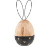 Clayre & Eef 6H2383 Conejo decorativo marrón Ø 6x14 cm