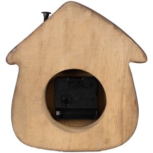 Clayre & Eef 6KL0819 Reloj de sobremesa 18x5x19 cm / 1xAA Marrón