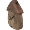 Clayre & Eef 6KL0819 Reloj de sobremesa 18x5x19 cm / 1xAA Marrón