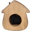 Clayre & Eef 6KL0819 Reloj de sobremesa 18x5x19 cm / 1xAA Marrón
