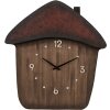 Clayre & Eef 6KL0820 Reloj de Pared Marrón 37x4x40 cm 1xAA