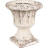 Clayre & Eef 6MG0028 Macetero Beige Ø 18x20 cm Barroco