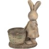 Clayre & Eef 6MG0030 Maceta Decoración 38x22x49 cm Marrón Beige
