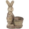 Clayre & Eef 6MG0031 Maceta Beige Marrón 38x22x49 cm Decoración