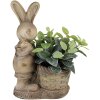Clayre & Eef 6MG0031 Maceta Beige Marrón 38x22x49 cm Decoración