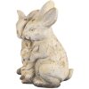 Clayre & Eef 6MG0033 Conejo Decorativo 26x18x33 cm Marrón Beige
